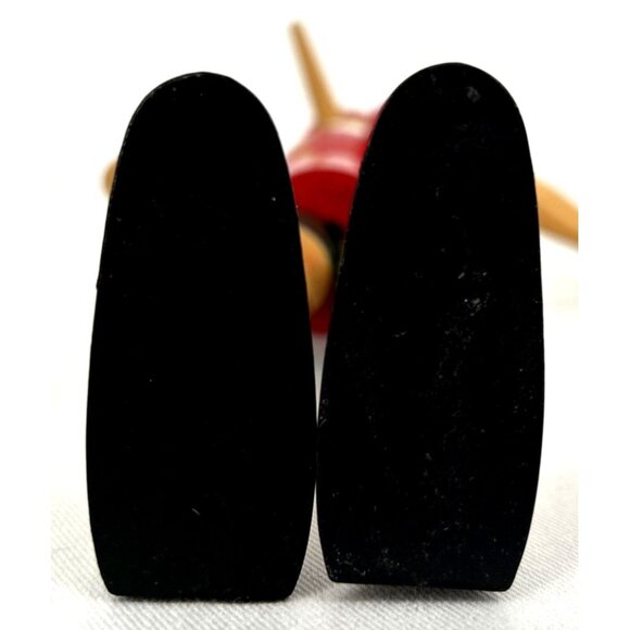 Wooden Pinocchio with Movable Joints Posable Head And Hips Rotate 12" - Picture 9 of 10